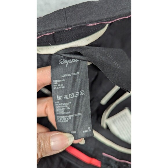 Rapha Men Pants 28x31 Technical Trousers Cycling‎ Chino Double Weave Reflective - Picture 10 of 15
